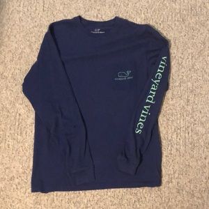 Vineyard Vines dark blue tee